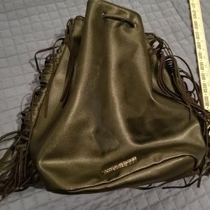 Victoria Secret leather backpack